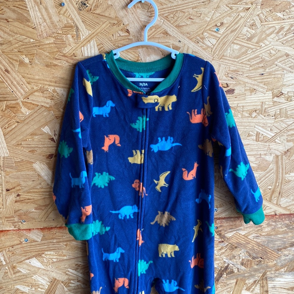 Dinosaur Footie PJs